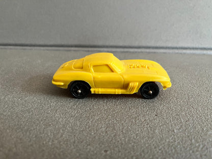 Voiture Miniature Ancien Corvette Stelco Vinyl Line Germany Plastique Gomme