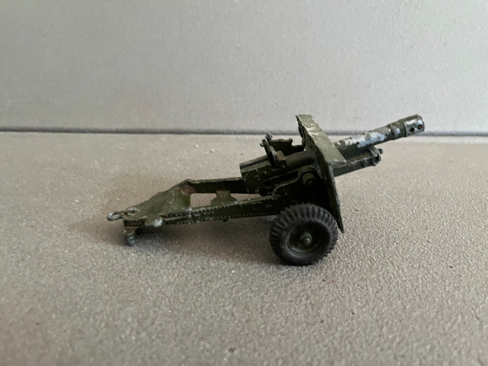 Ancienne Miniature Militaire Canon Crescent Toys England Epave