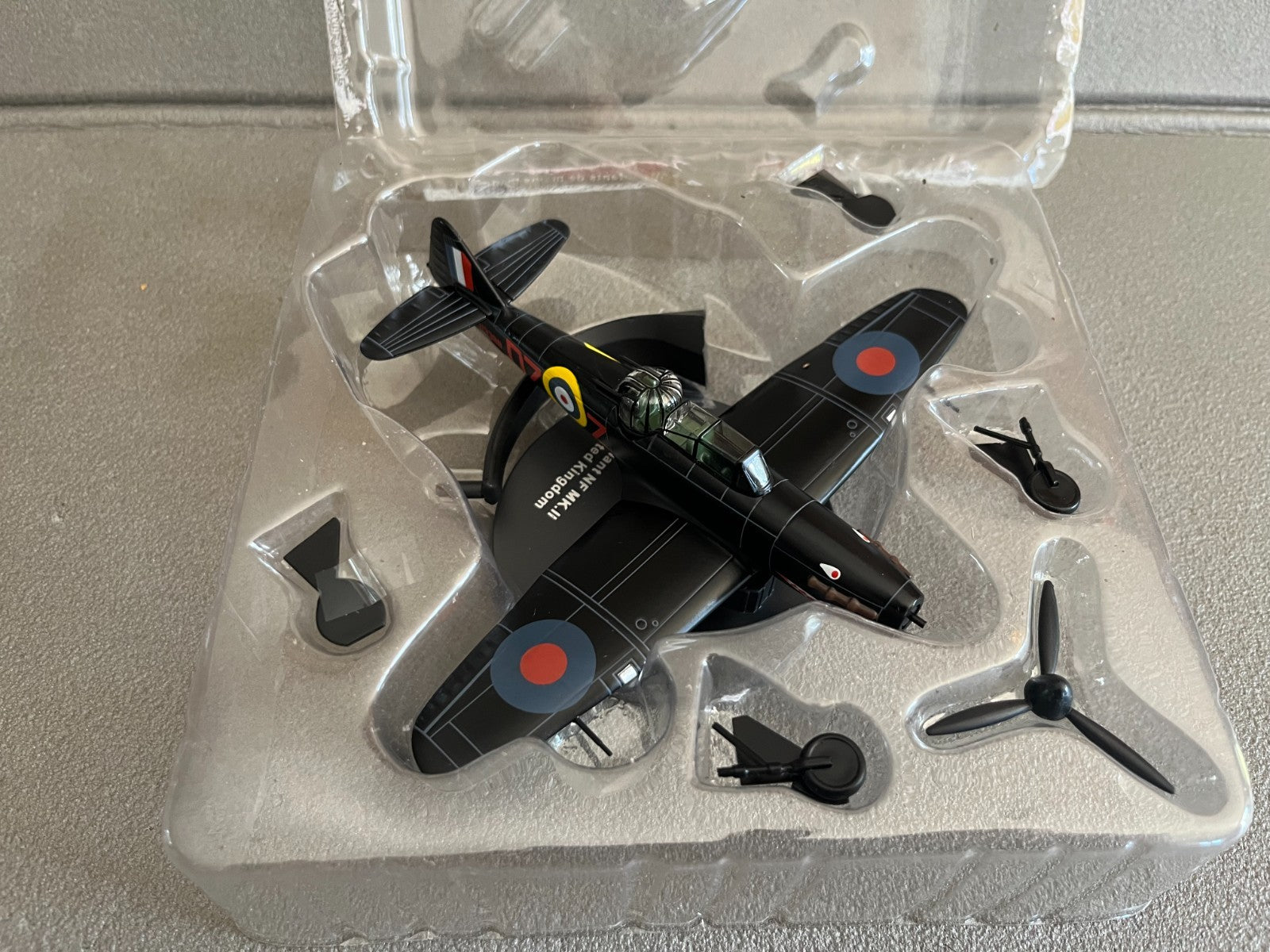 Avion miniature Militaire 2e Guerre Defiant NF MK II Altaya 1/72