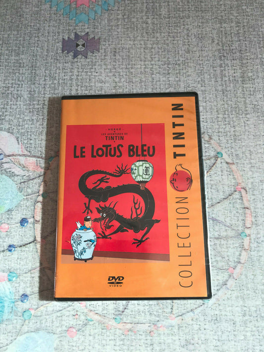 Collection Tintin Le Lotus Bleu DVD Video Blister Dessin Animé BD
