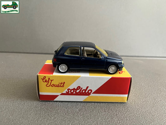 Voiture Miniature Renault Clio 16S 1991 Solido Hachette 1/43