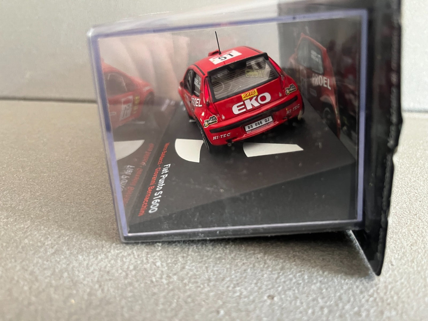 Voiture Miniature Fiat Punto S1600 Rallye Sanremo 2003 au 1/43
