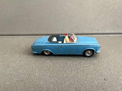 Ancienne Miniature Voiture Peugeot 403 Cabriolet Solido Serie 100 France