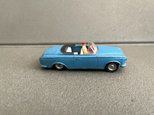 Ancienne Miniature Voiture Peugeot 403 Cabriolet Solido Serie 100 France