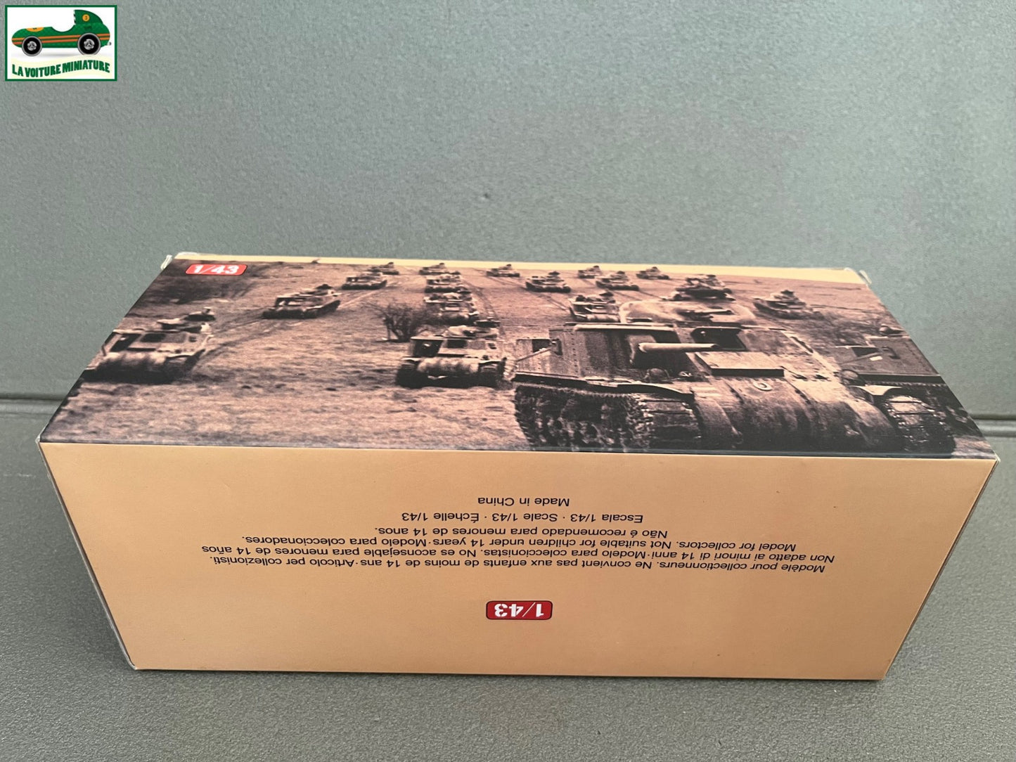 Miniature Militaire Blindé Char Tank LWS I Denmark 1944 1/43