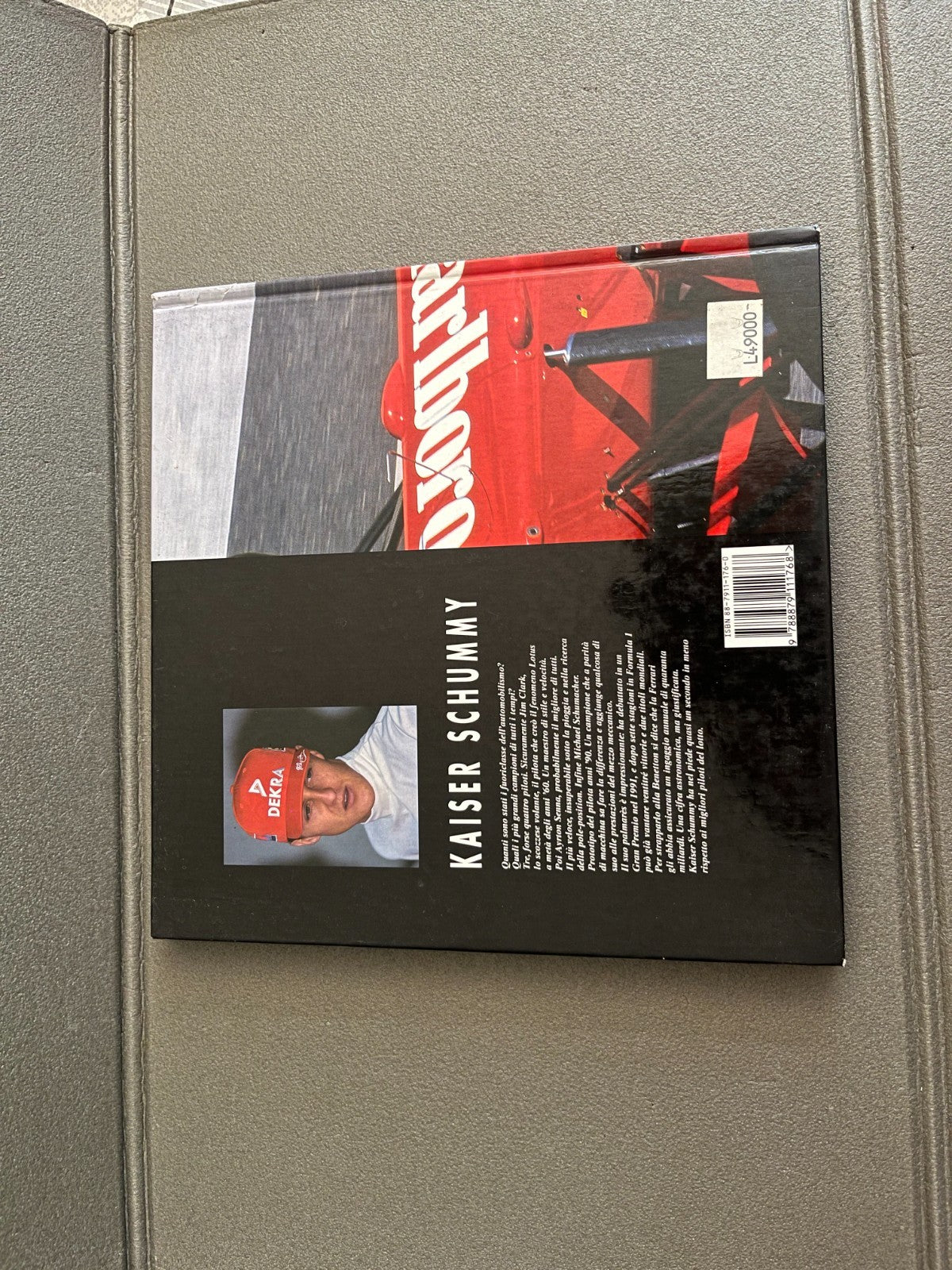 Livre Voiture Automobile Formula 1 Kaiser Schummy D'Alessio Formule 1 F1 Italien