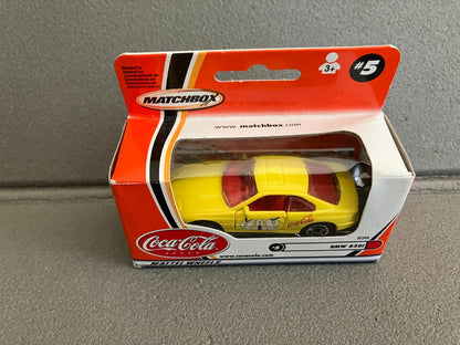 Voiture miniature BMW 850i Coca Cola Matchbox 1/64 Echelle Type Majorette