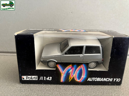 Ancienne Voiture miniature Autobianchi Y10 Polistil Italy au 1/43
