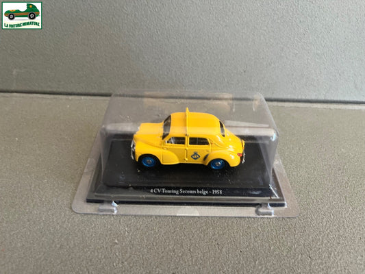 Voiture Miniature Renault 4CV Secours Belge 1958 Eligor au 1/43
