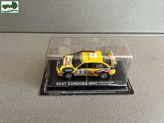 Voiture Miniature Seat Cordoba WRC Safari Rally 2000 Rallye au 1/43