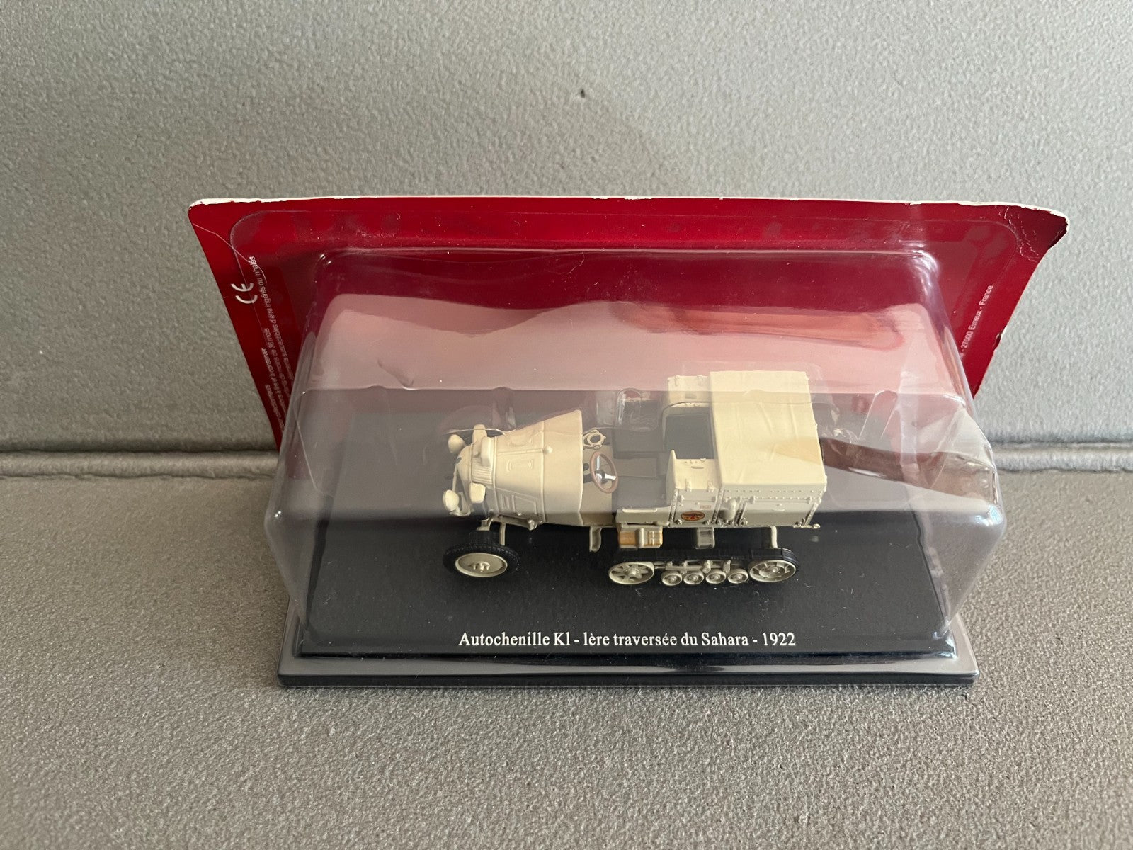 Voiture Miniature Citroen Autochenille K1 Sahara 1922 Edition Atlas au 1/43