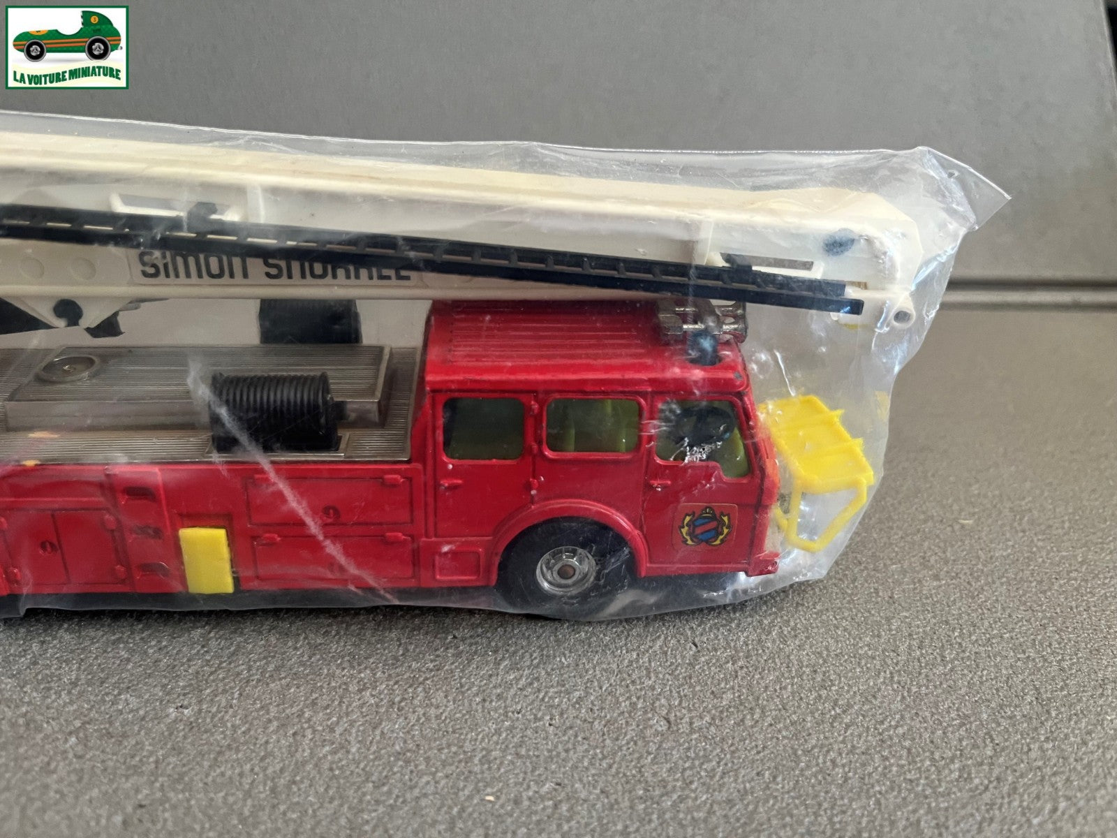 Ancienne Miniature Camion Pompiers Simon Snorkel Corgi Défauts
