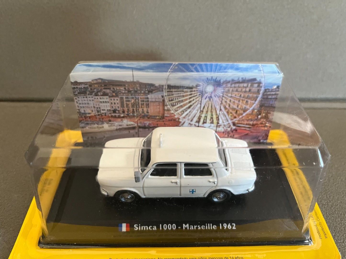 Voiture Miniature Simca 1000 Marseille 1962 Taxi du Monde au 1/43