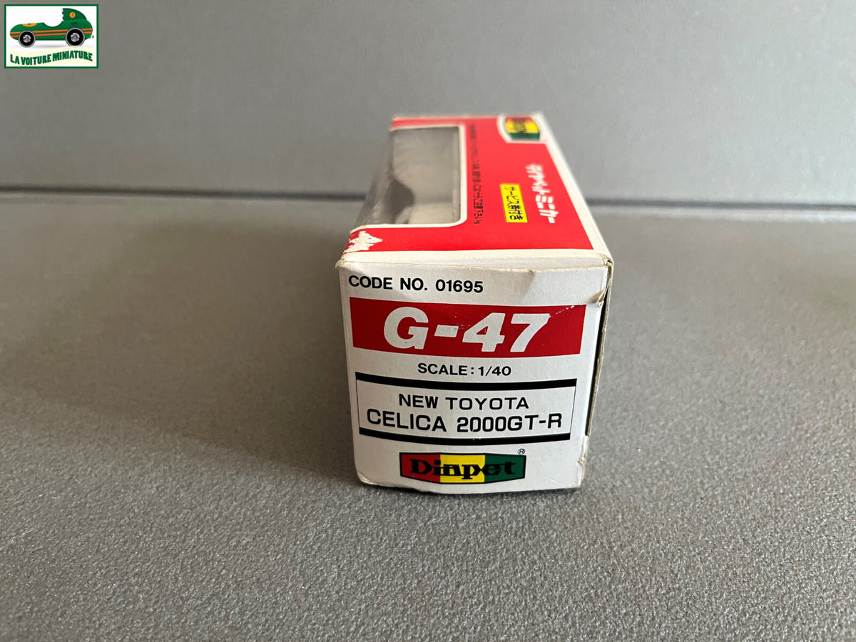 Ancienne Voiture Miniature Toyota Celica 2000 GT-R Diapet G-47 Japan au 1/40