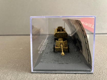 Miniature Militaire Char Tank Blindé Sd.Kfz. 251/1 + 7.5 cm Pak 40 Altaya 1/72