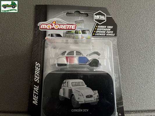 Voiture miniature Citroen 2CV Metal Series Majorette