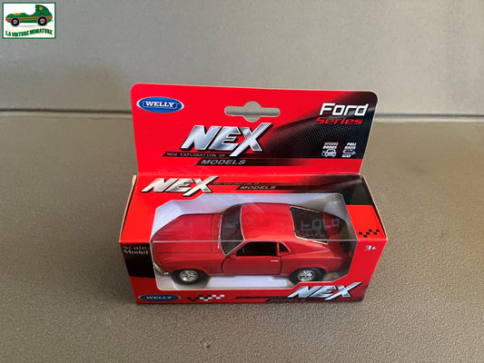 Voiture miniature Ford Mustang Boss 1970 Welly 1/34 - 1/36 - 1/39