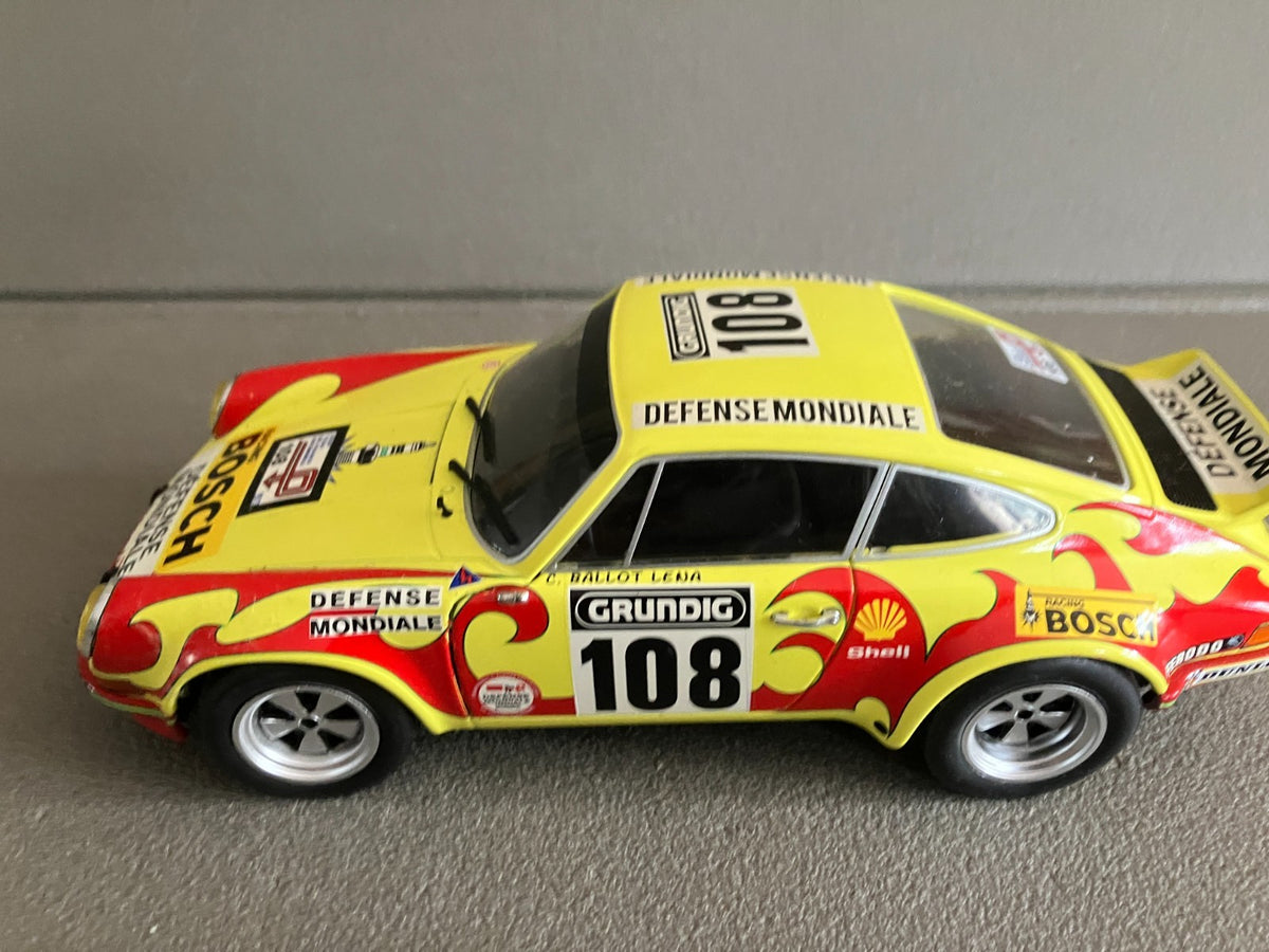 Voiture Miniature Porsche 911 RSR Tour Auto 1973 Ballot Lena Solido 1/18