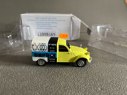Voiture miniature Citroen 2CV Berliet Hors Série Hachette 1/43
