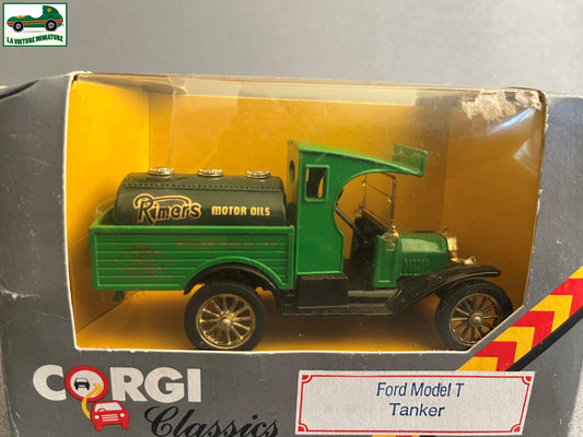 Voiture Miniature Corgi Toys Ford Model T Tanker Rimers 1/43 1/50