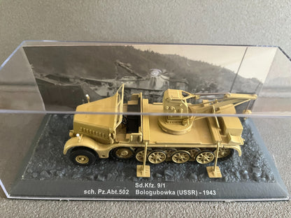 Miniature Militaire Char Tank Blindé Sd. Kfz. 9/1 Altaya 1/72