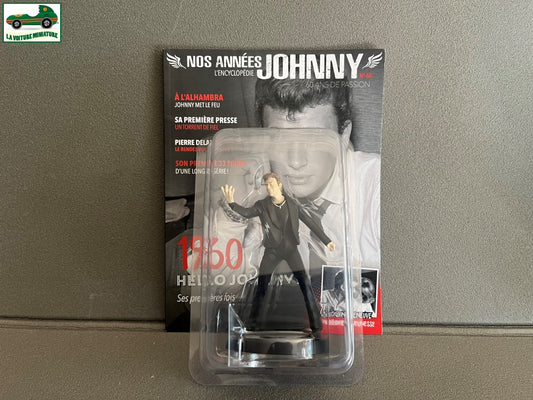 Figurine de Collection Johnny Hallyday + Livret N°60