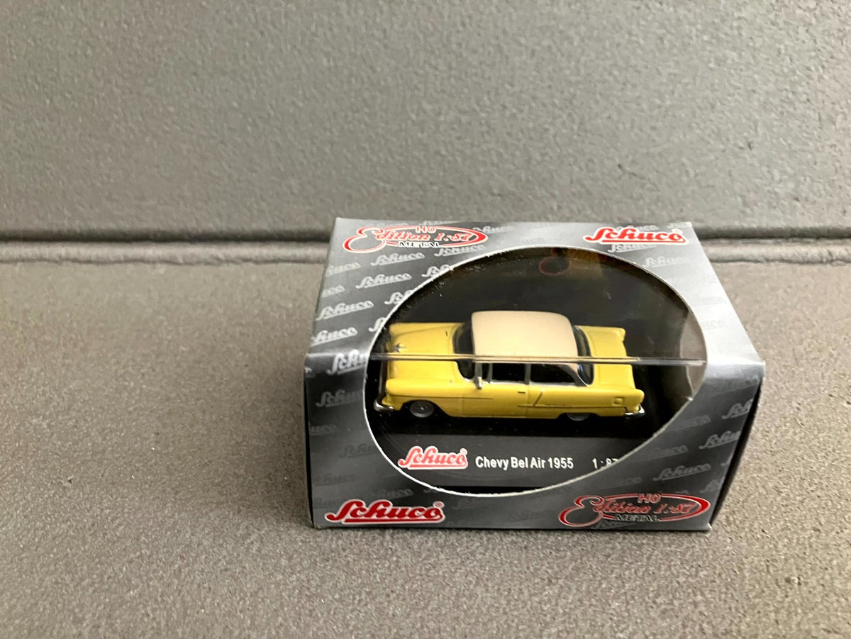 Voiture Miniature Chevy Bel Air 1955 Schuco 1/87 HO