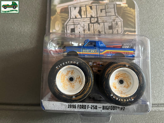 Voiture Miniature Monster Truck 1996 Ford F-250 BigFoot Greenlight au 1/64