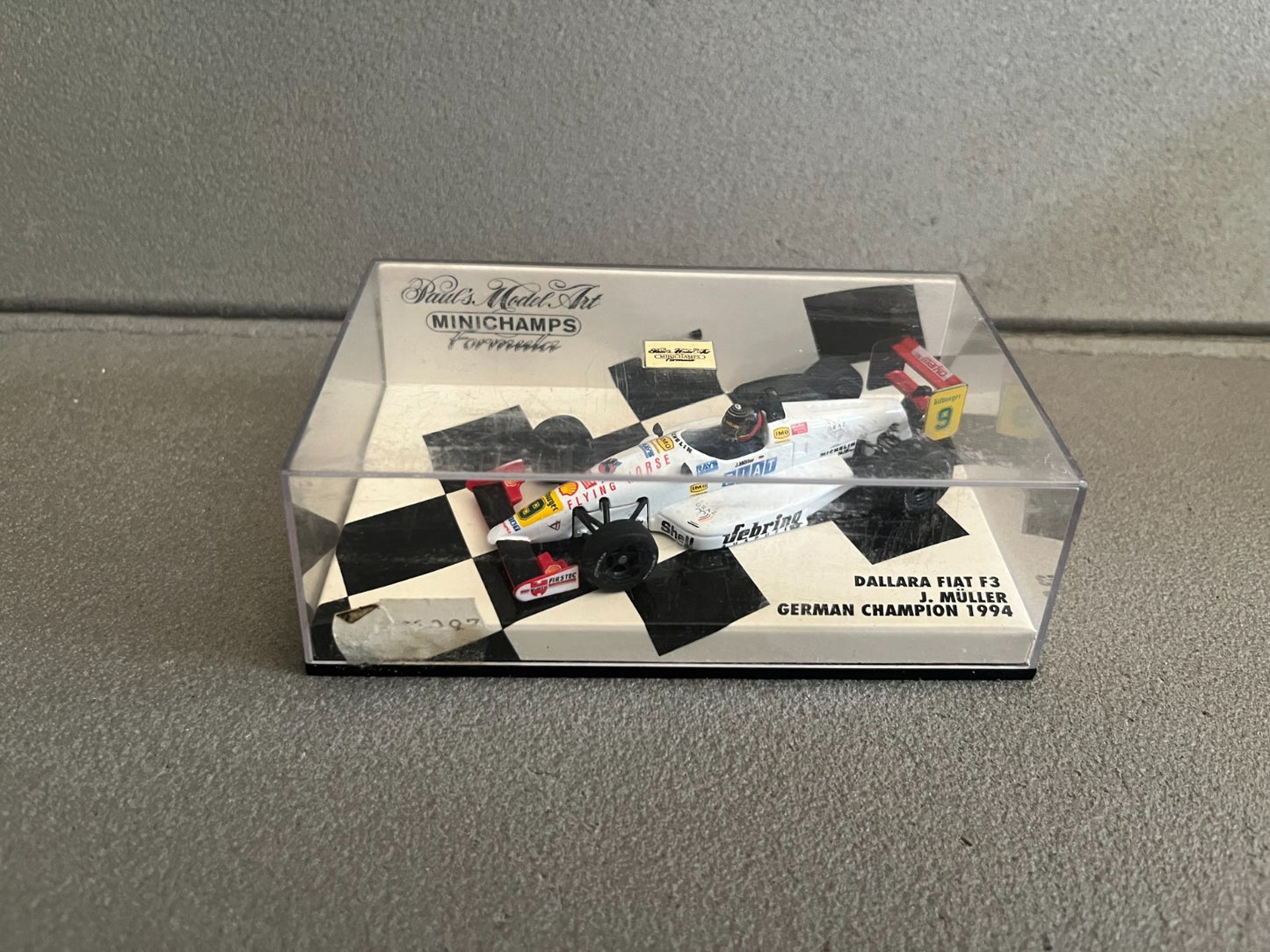 Voiture Miniature Formule 1 F1 Dallara Fiat F3 Muller 1994 Minichamps au 1/43