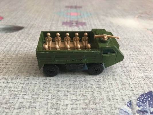 Miniature Ancien Voiture Matchbox Superfast Personnel Carrier Lesney 1976 N°54