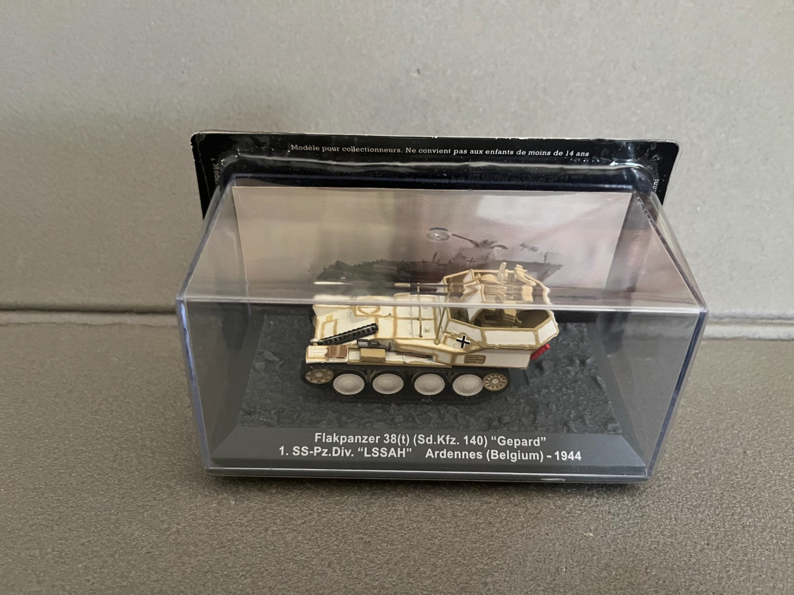 Miniature Militaire Char Tank Blindé Flakpanzer 38(t) Gepard 1944 Altaya 1/72