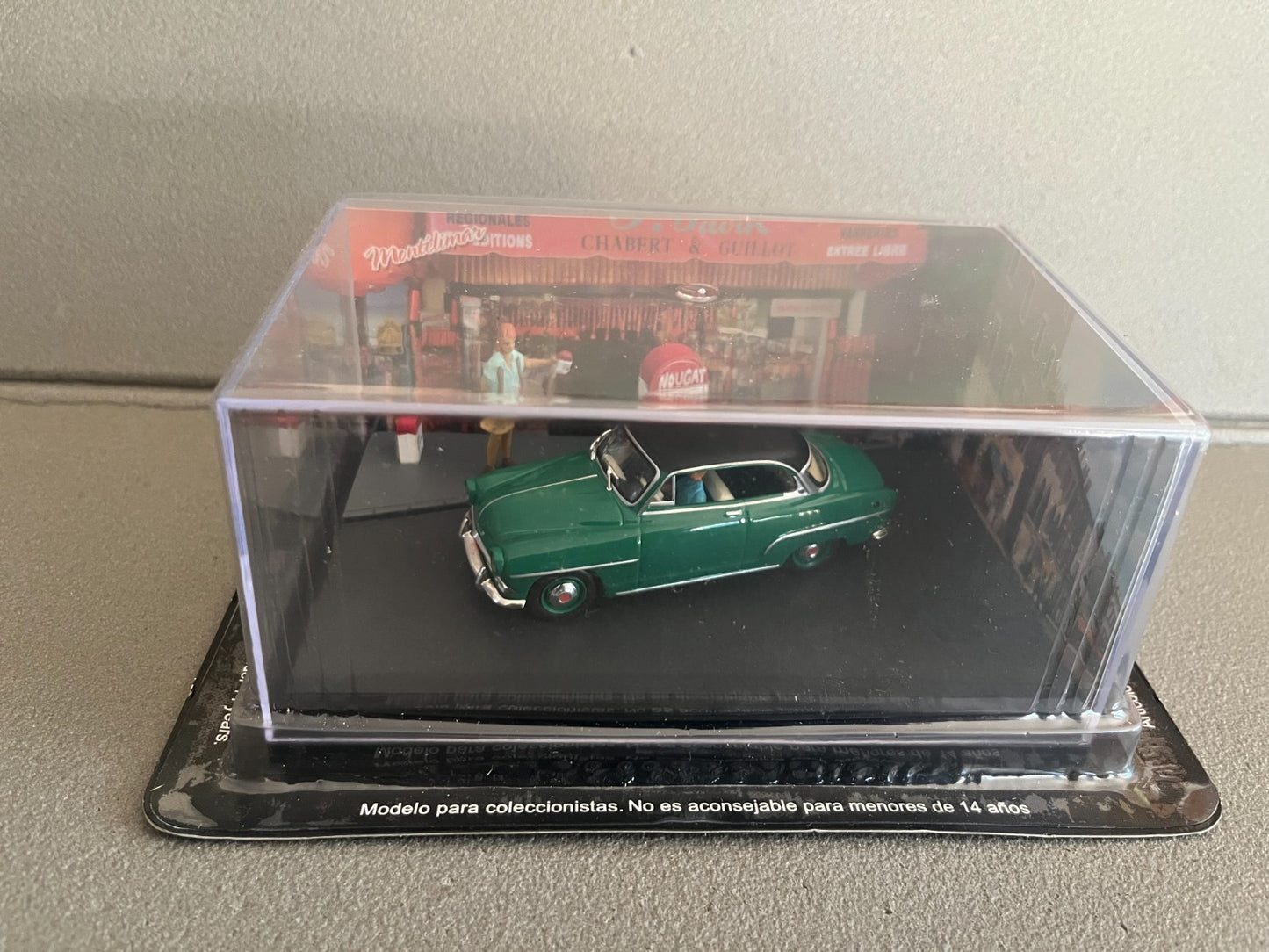 Voiture Miniature Simca Aronde Aronde Grand Large Etape 23 Route Bleue RN7 1/43