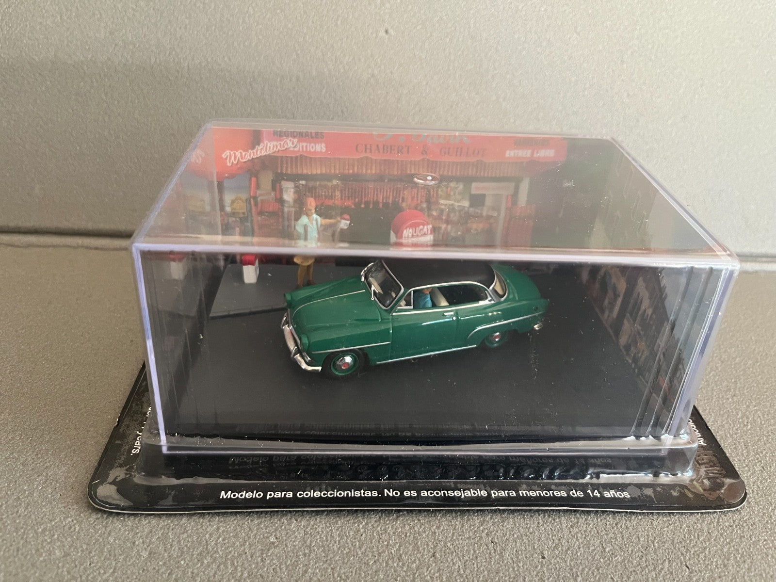 Voiture Miniature Simca Aronde Aronde Grand Large Etape 23 Route Bleue RN7 1/43