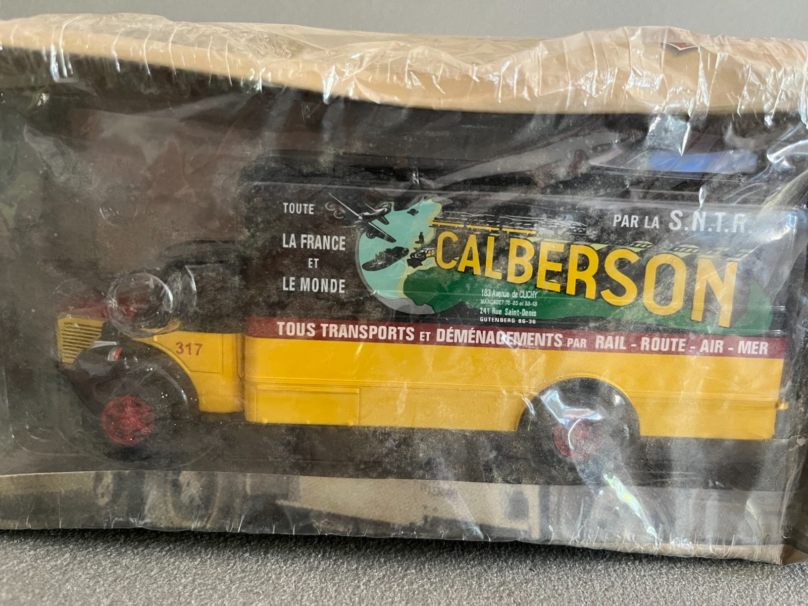 Voiture Miniature Camion D'autrefois Berliet GLR Calberson Ixo Altaya 1/43