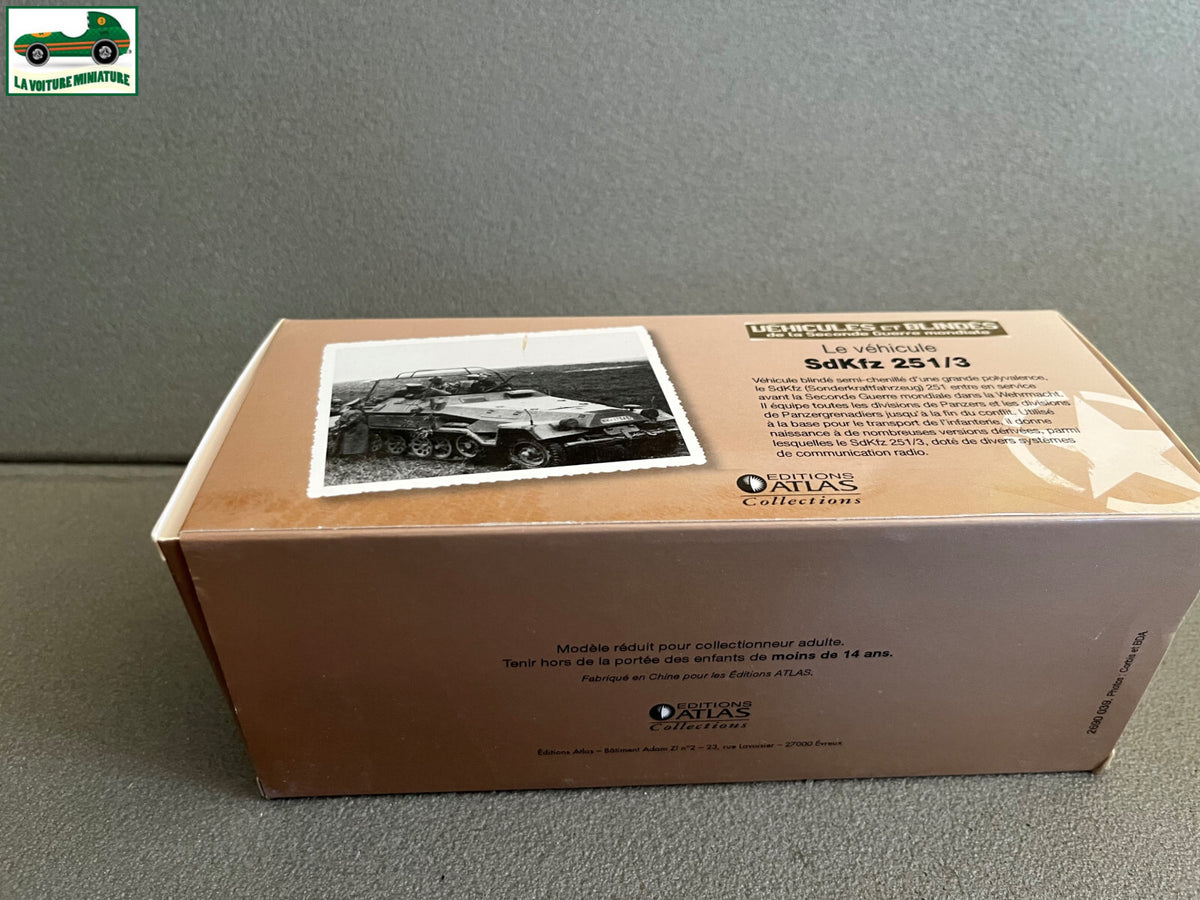 Miniature Militaire Véhicules & Blindés SdKfZ 251/3 Atlas 1/43