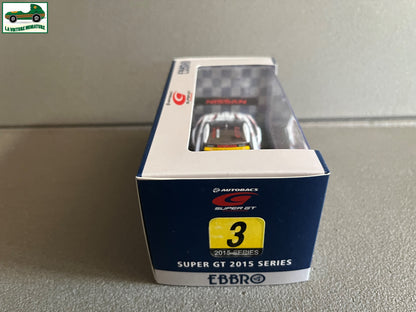 Voiture Miniature B-Max NDDP GT-R Super GT300 2015 Ebbro au 1/43