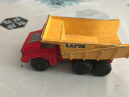 Voiture Miniature Camion Benne Chantier Matchbox SuperKings Big Tipper England