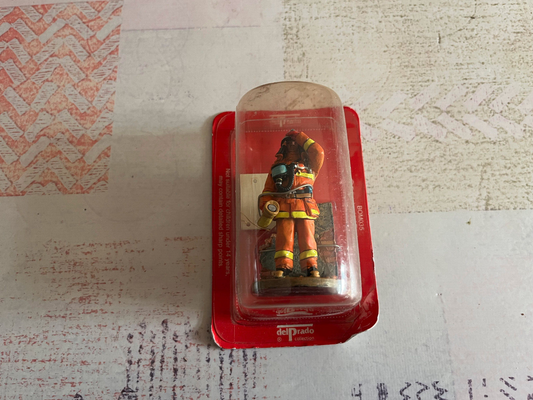 Soldat du feu Plomb Zamac Pompiers Delprado BOM035 Plombs Collection
