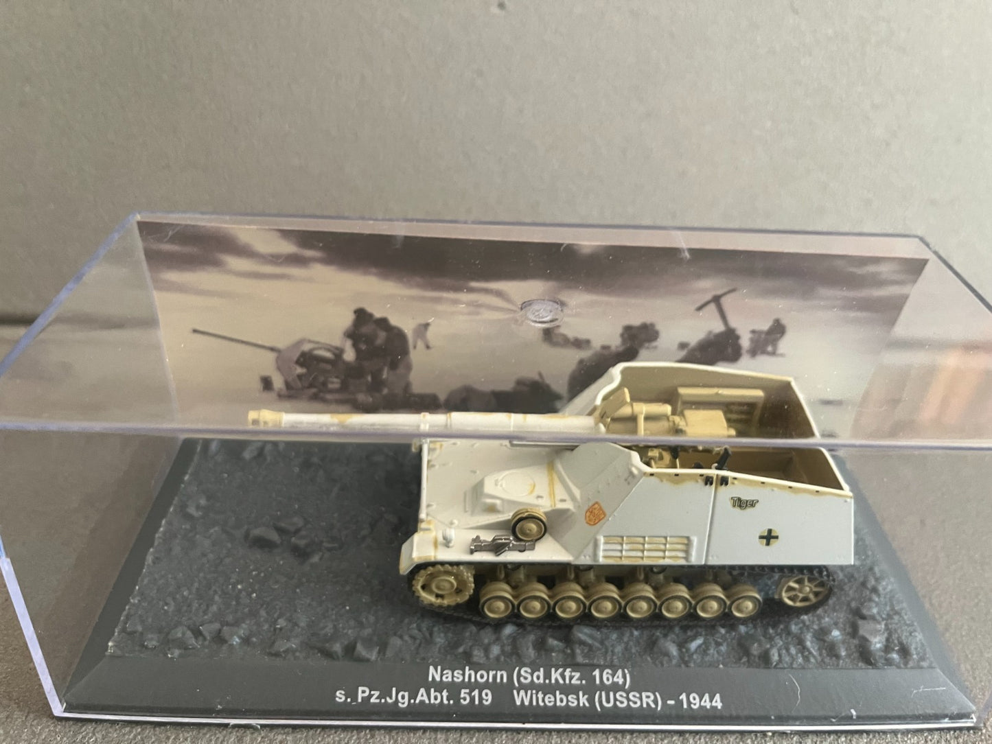 Miniature Militaire Char Tank Blindé Nashorn Sd.Kfz. 164 Altaya 1/72