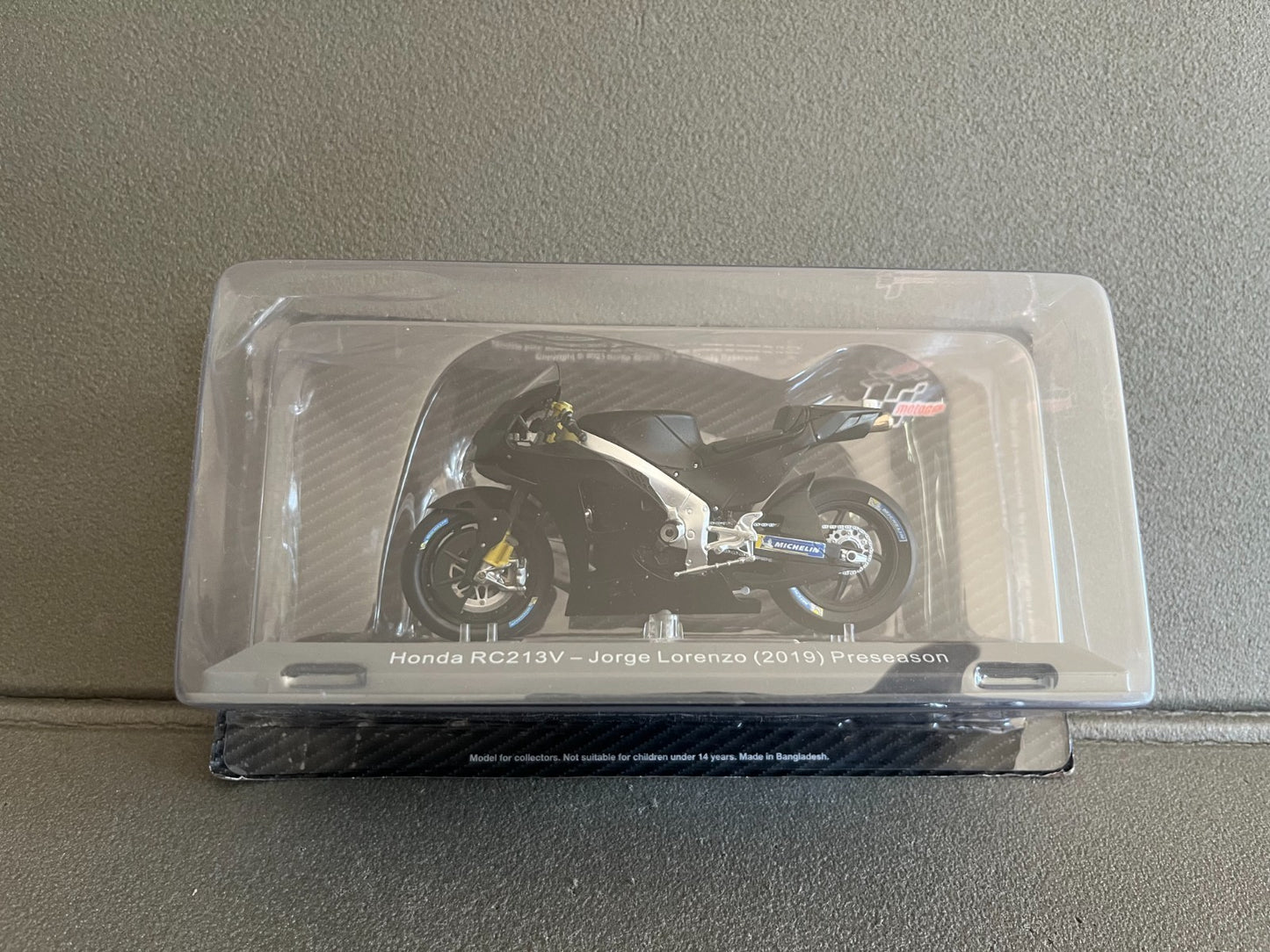 Moto GP miniature Honda RC213V Jorge Lorenzo 2019 Preseason Altaya 1/18
