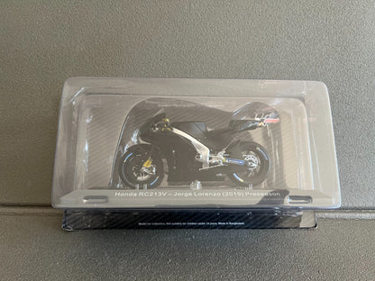 Moto GP miniature Honda RC213V Jorge Lorenzo 2019 Preseason Altaya 1/18
