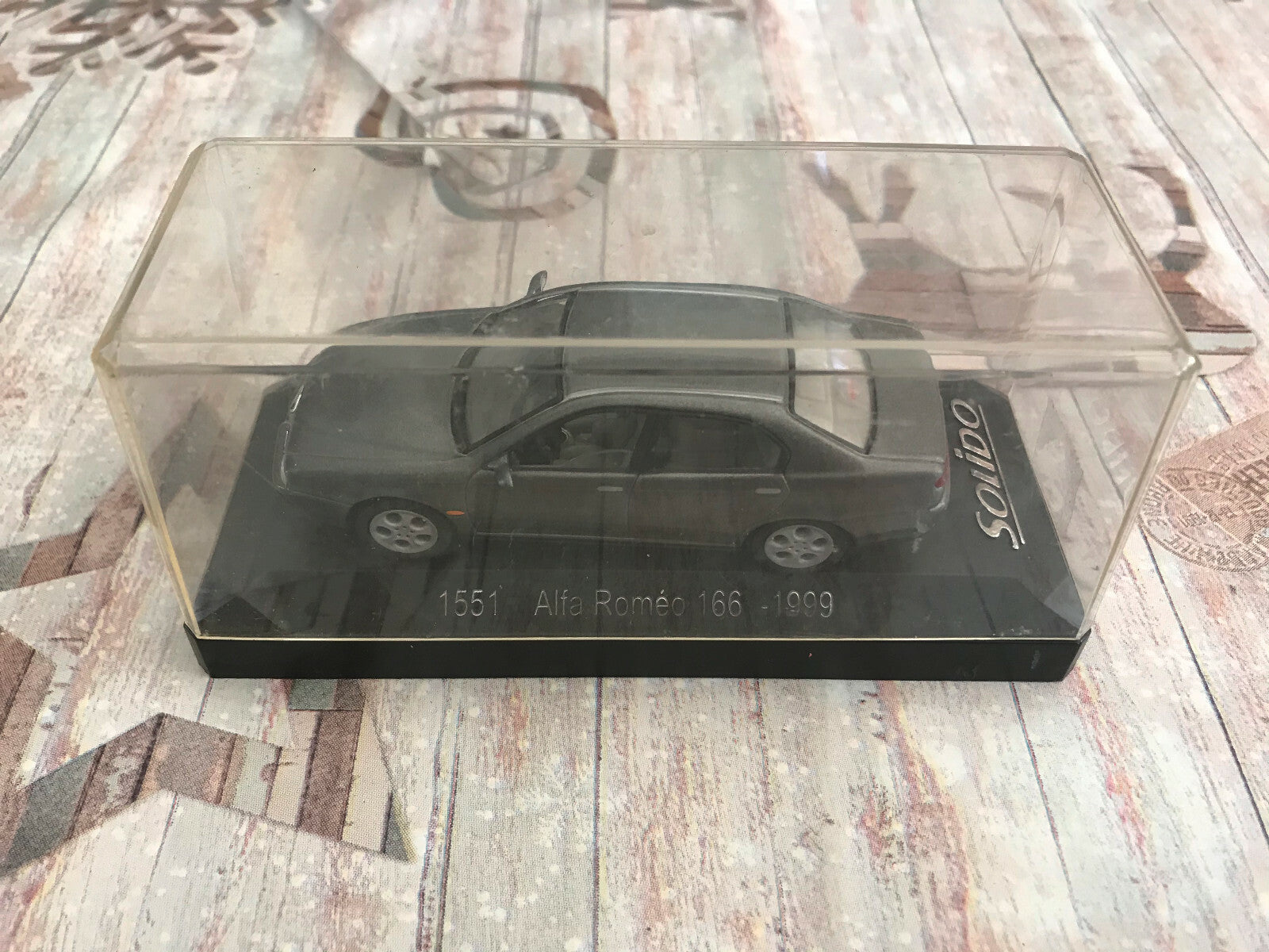 Voiture miniature Alfa Romeo 166 1999 Solido au 1/43