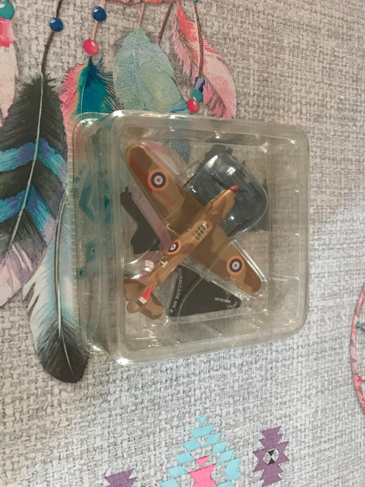 Avion miniature Militaire Hurricane Mk II 1/110 Delprado