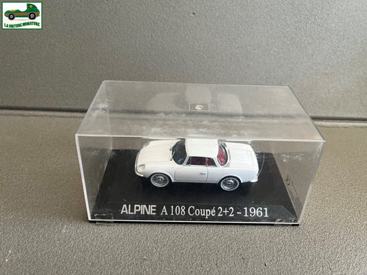 Voiture Miniature Alpine A108 Coupé 2+2 1961 au 1/43