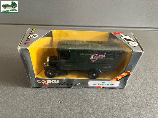Voiture Miniature Corgi Toys Thornycroft Castrol 1/43 1/50