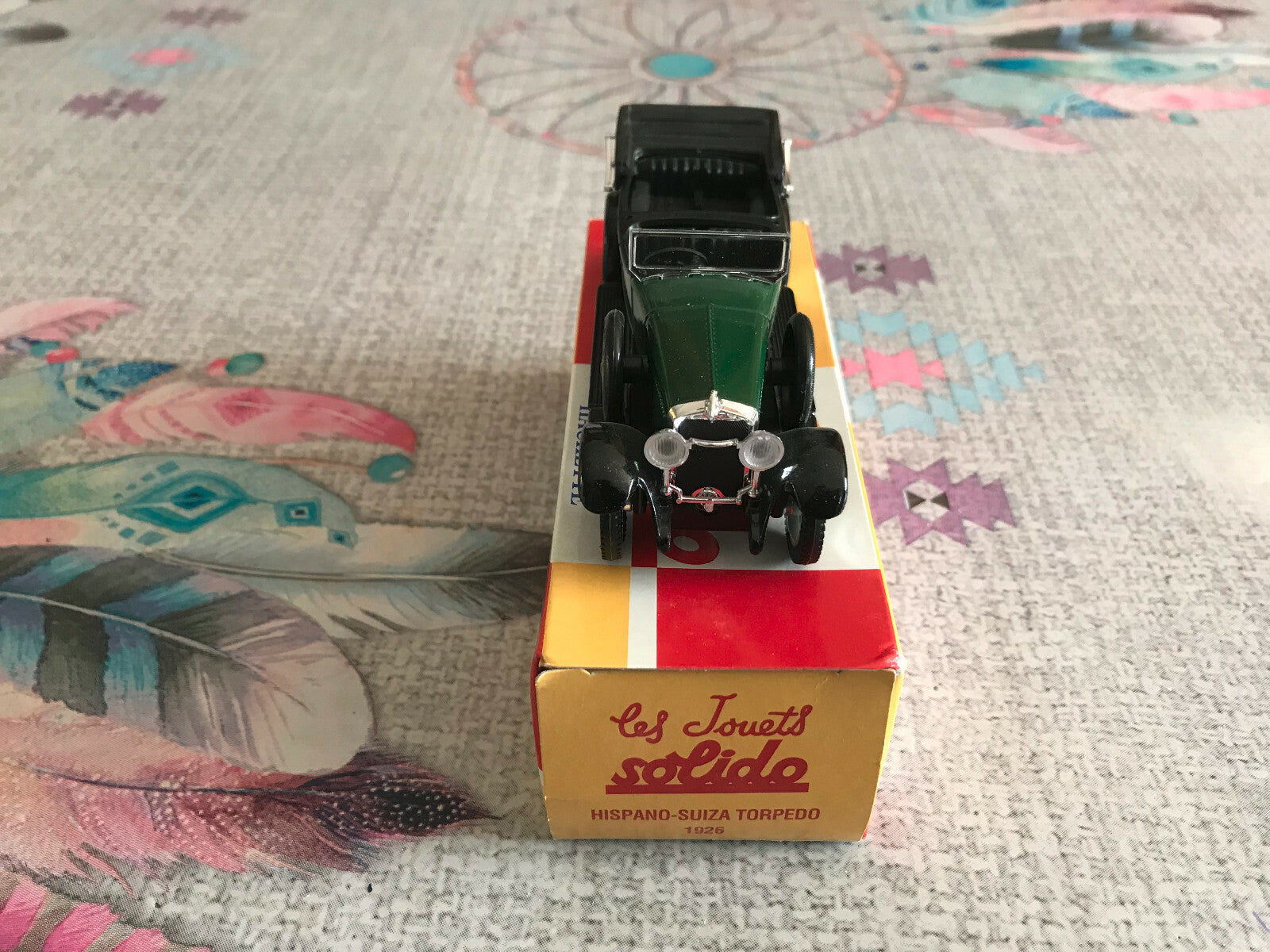 Voiture Miniature Hispano Suiza Torpedo 1926 Solido Hachette au 1/43