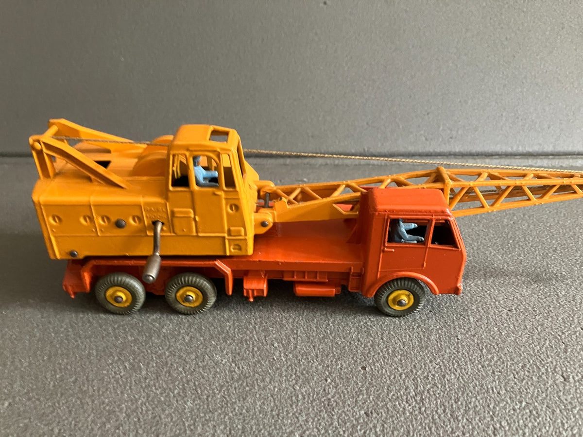 Ancienne Miniature Camion Grue 20 Ton Lorry Mounted Crane Dinky Toys Meccano