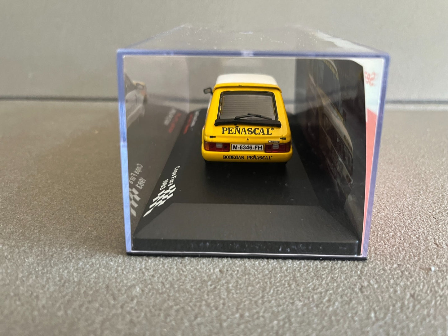 Voiture Miniature Seat Fura Crono Copa Fura 1983 Rallye au 1/43
