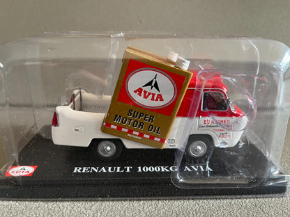 Voiture miniature Camion Renault 1000 KG Avia Auto Plus Hachette 1/43