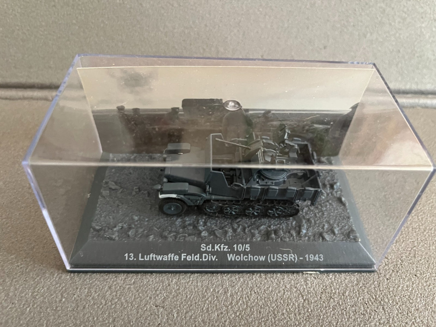 Miniature Militaire Char Tank Blindé Sd.Kfz. 10/5 13. Luftwaffe Altaya 1/72